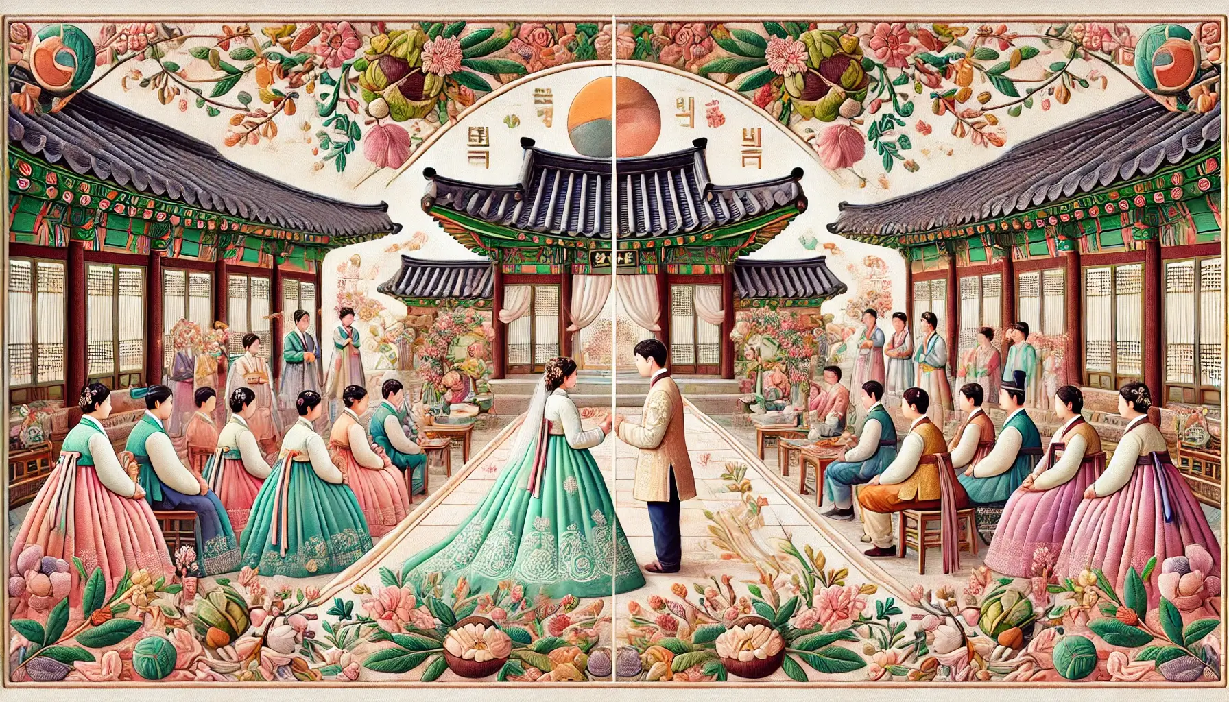 Modern vs Traditional Korean Wedding