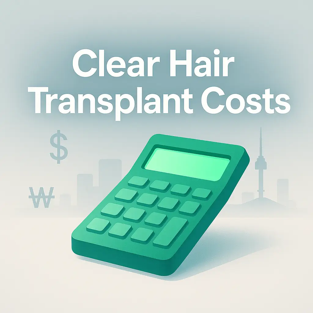 Seoul hair transplant cost calculator