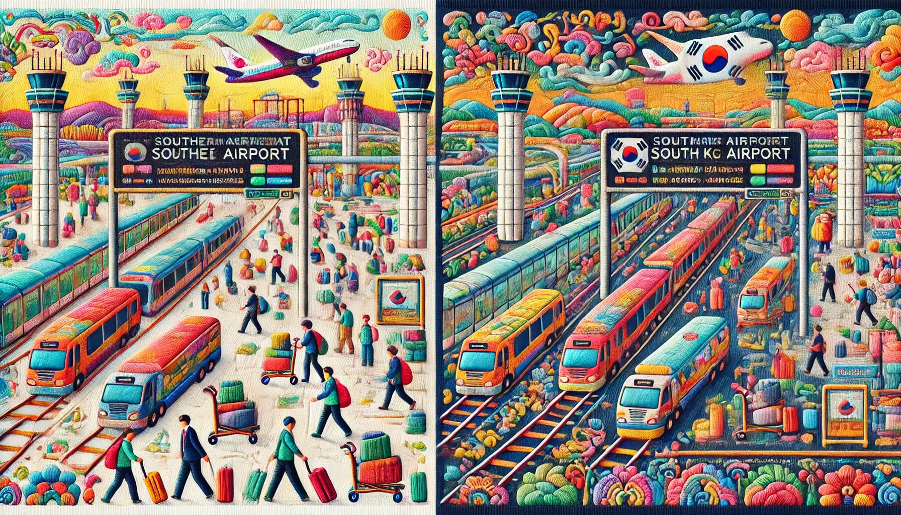 Airports in Korea 2025