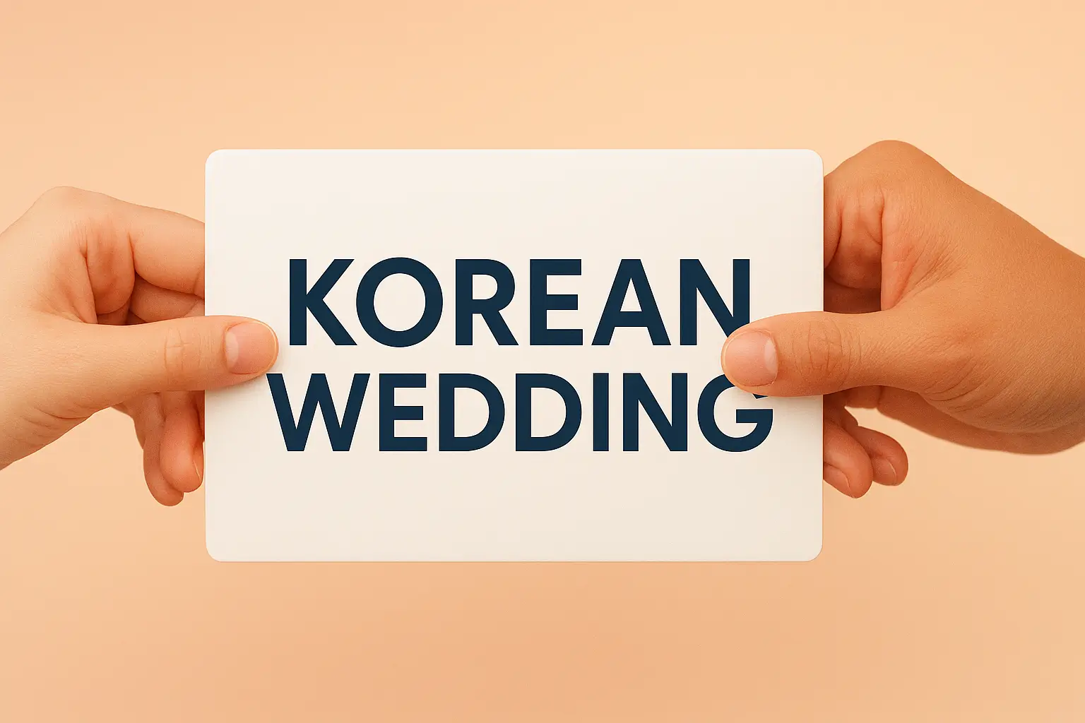 Korean wedding guide