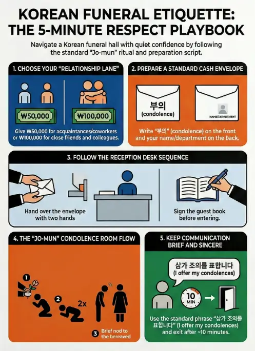Korean funeral etiquette for foreigners