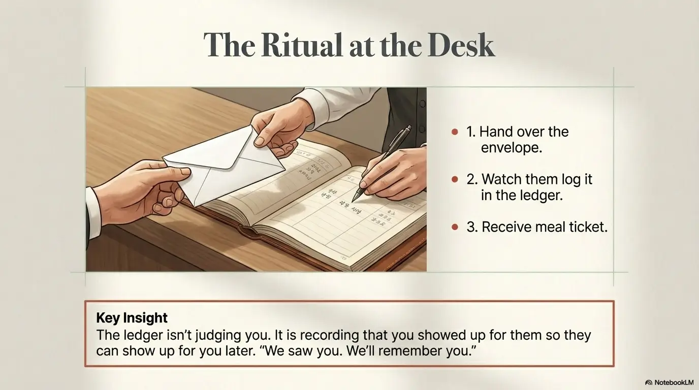 Korean wedding cash gift etiquette