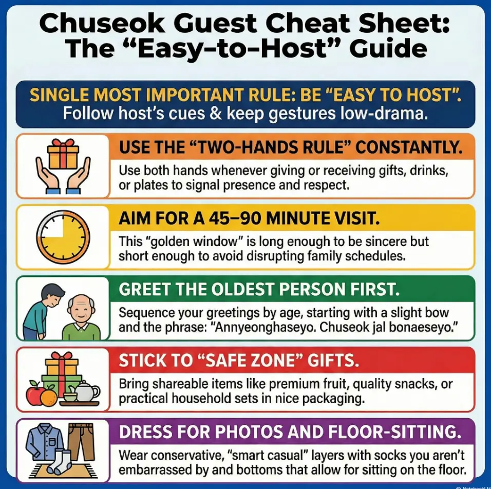 Chuseok etiquette for foreigners