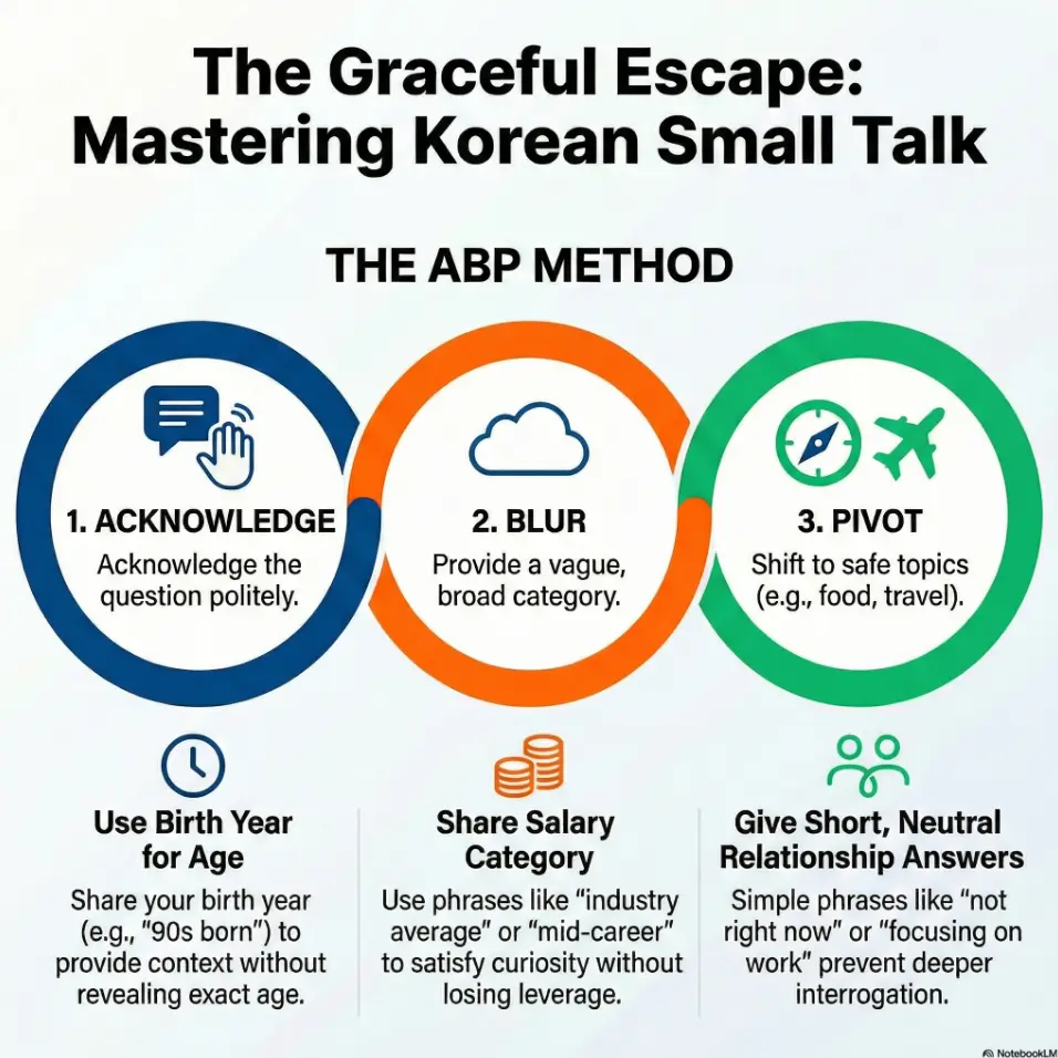 Korean personal questions etiquette