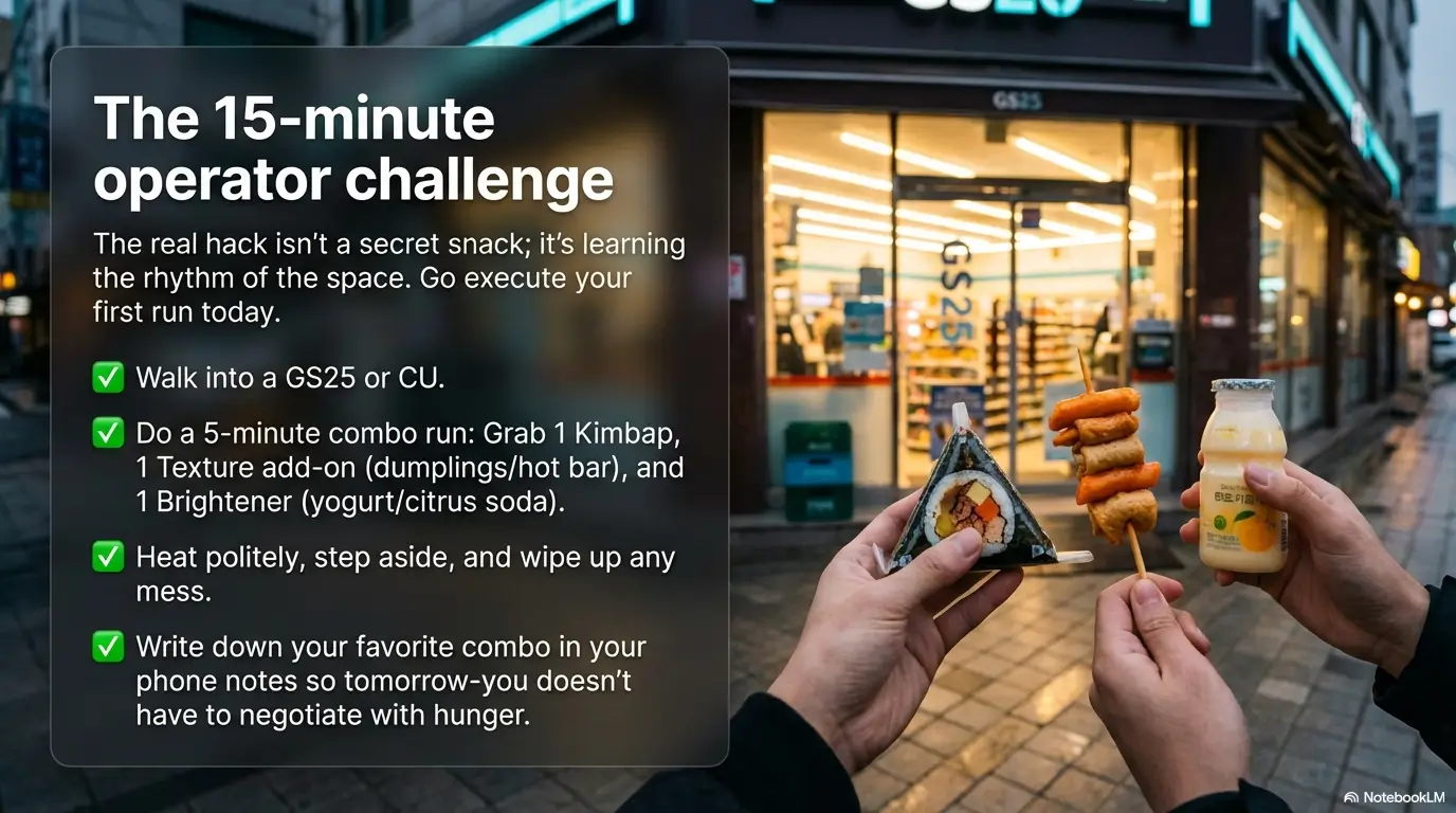 Korean convenience store guide