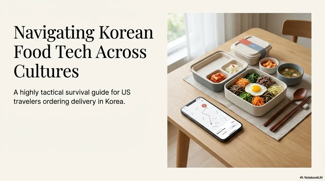 Korean delivery etiquette