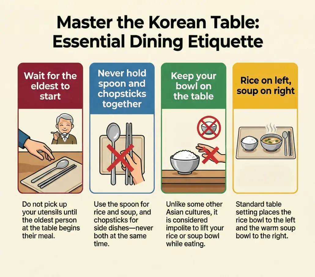 Korean metal chopsticks
