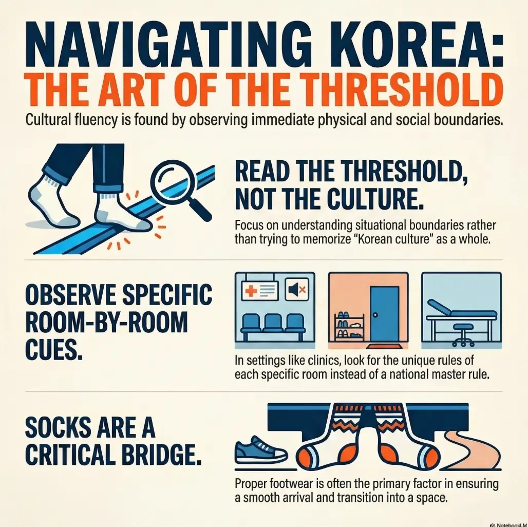 Korean shoe etiquette