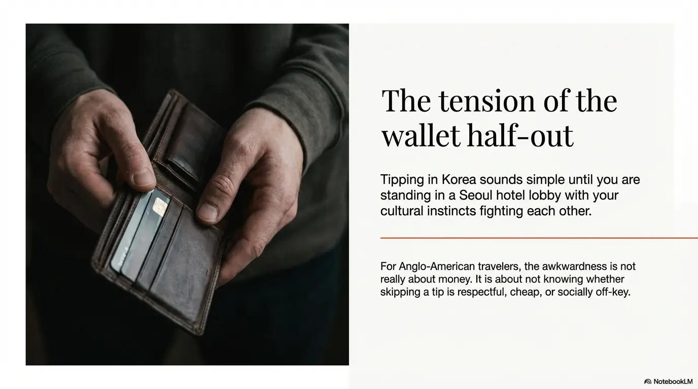 tipping in Korea