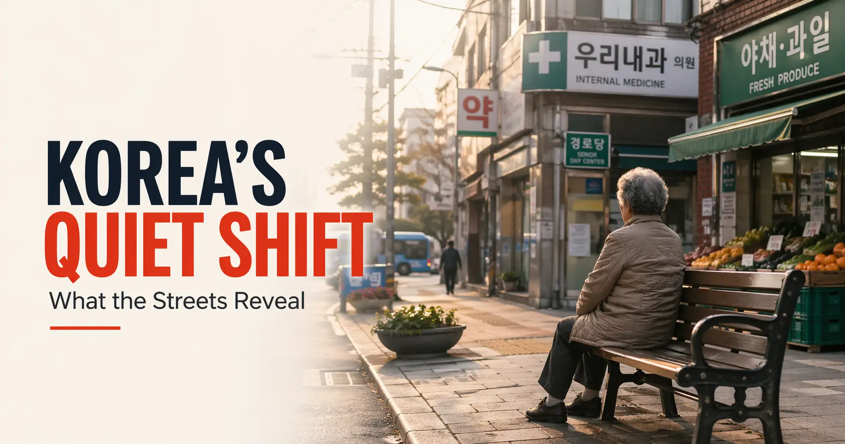 Korea aging neighborhoods