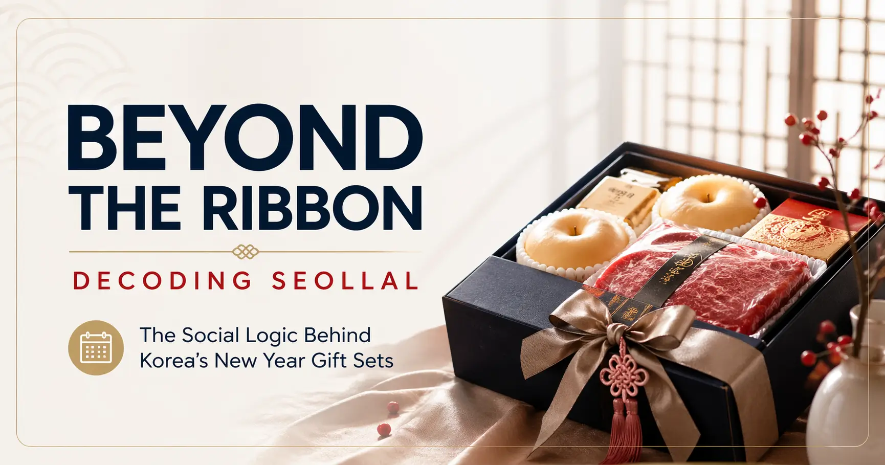 Korean New Year gift sets