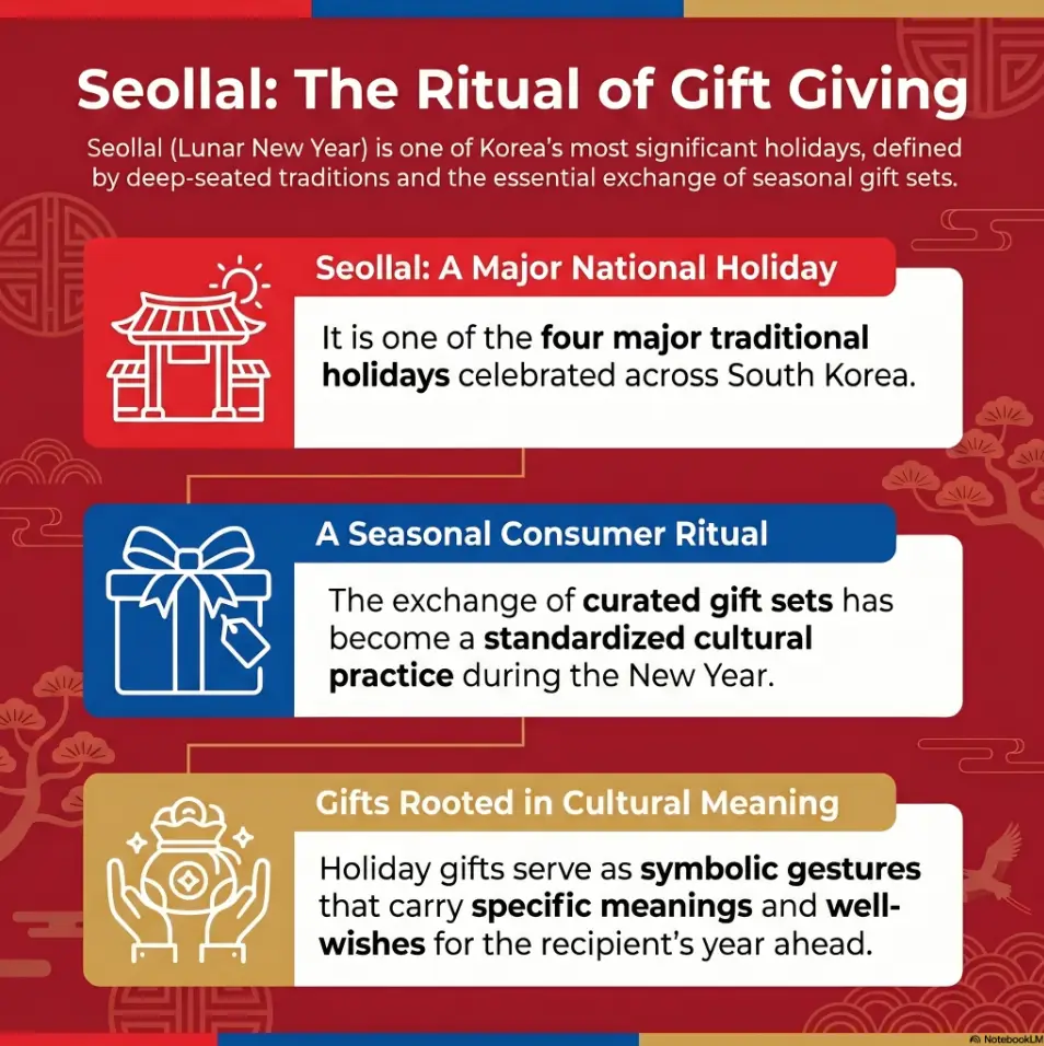 Korean New Year gift sets