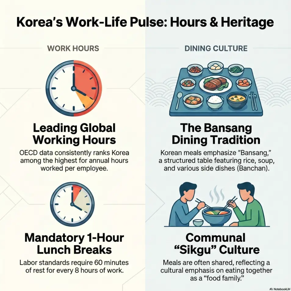 Korean office lunch culture