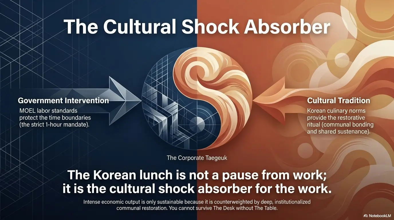 Korean office lunch culture