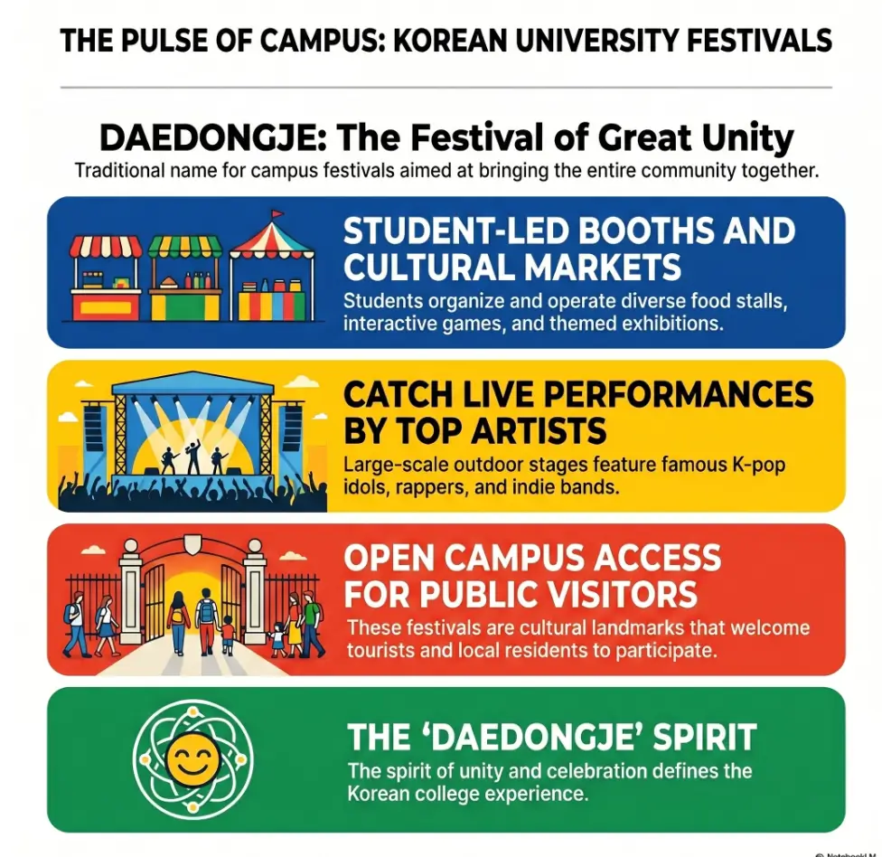 Korean university festival