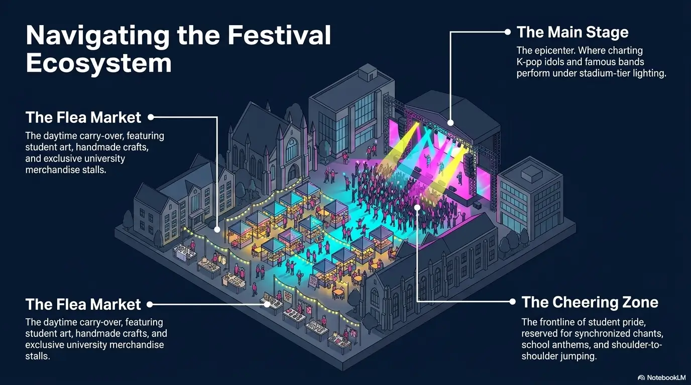 Korean university festival