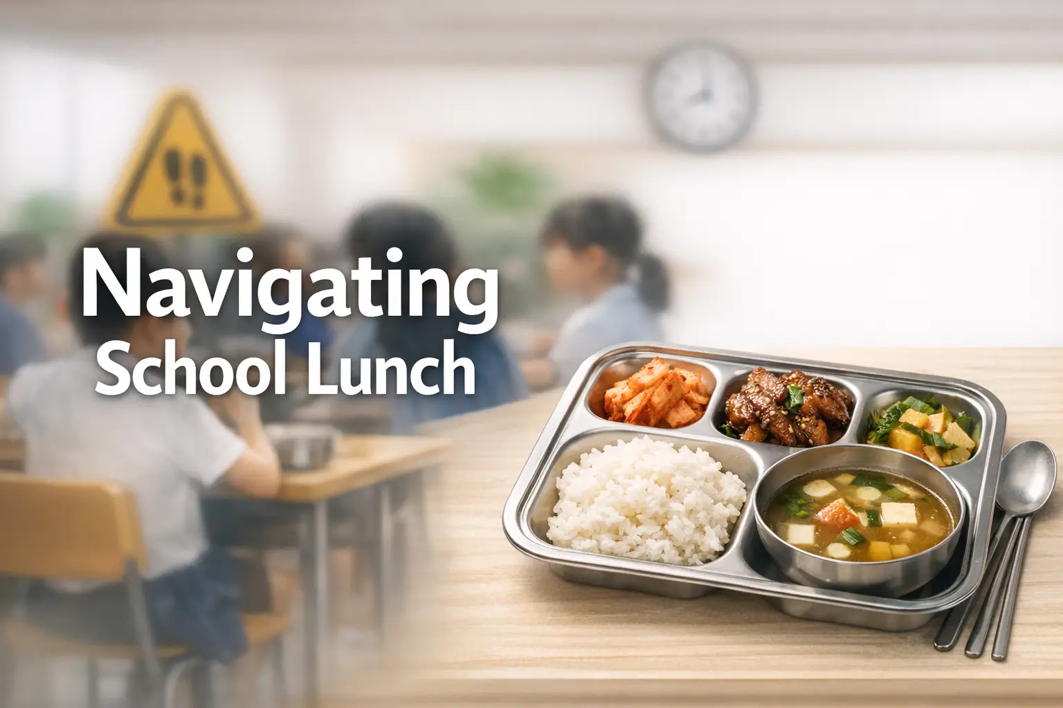 South Korean school lunch culture