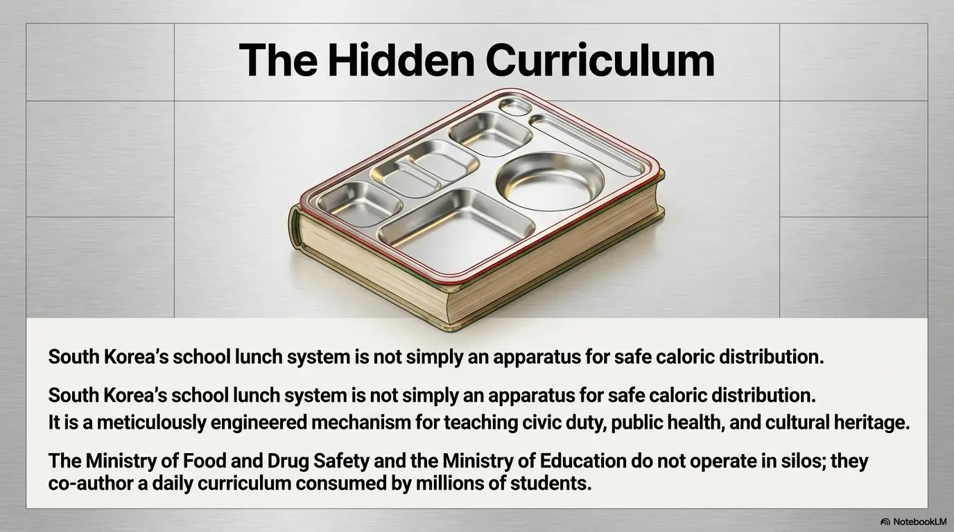 South Korean school lunch culture