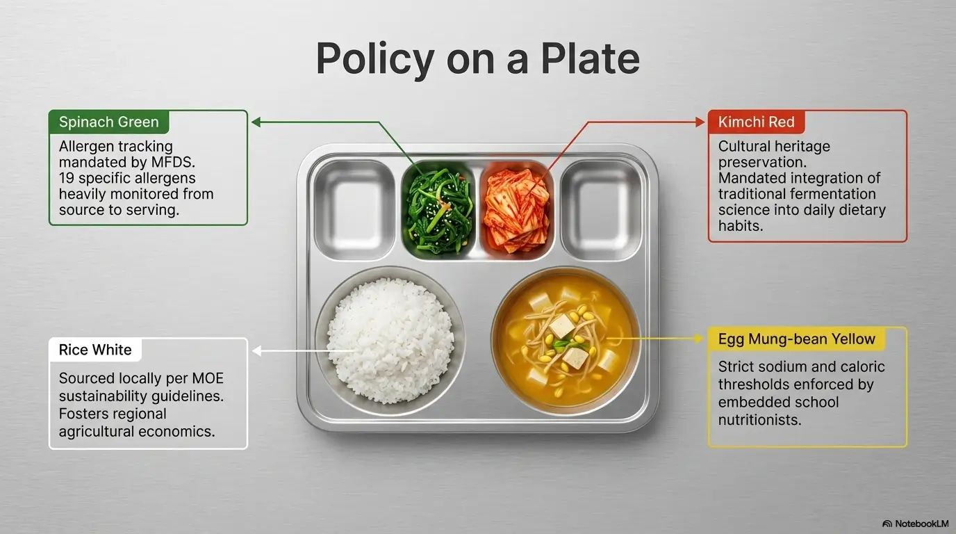 South Korean school lunch culture