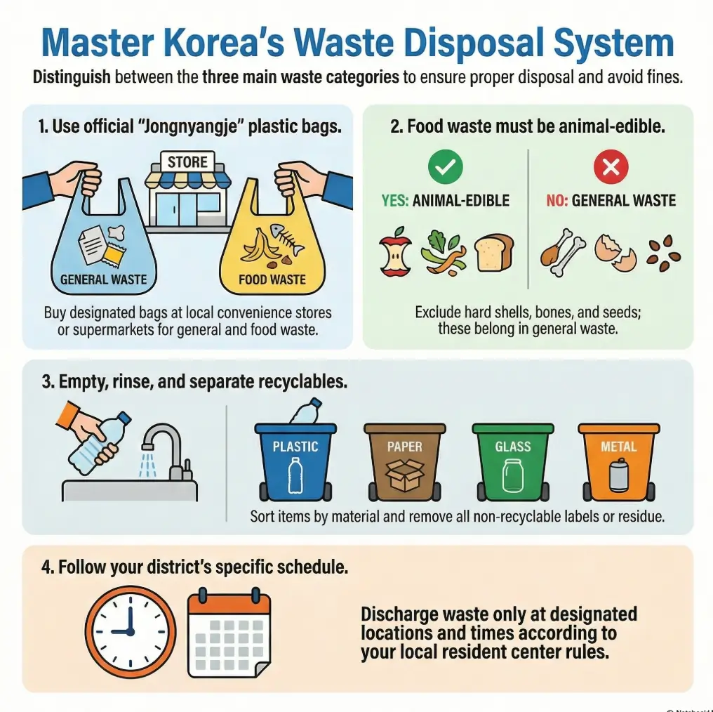 recycling in Korea for foreigners