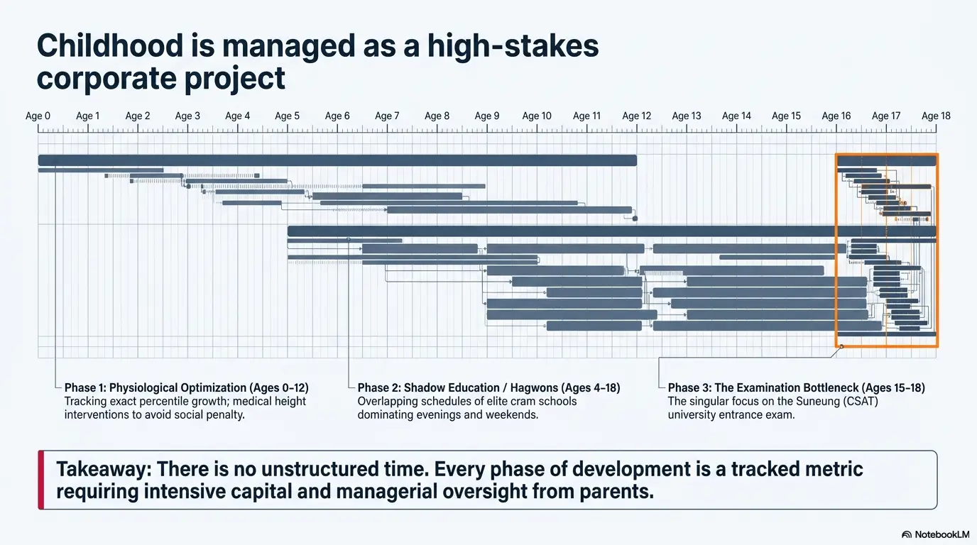 why Korean parents track height and grades