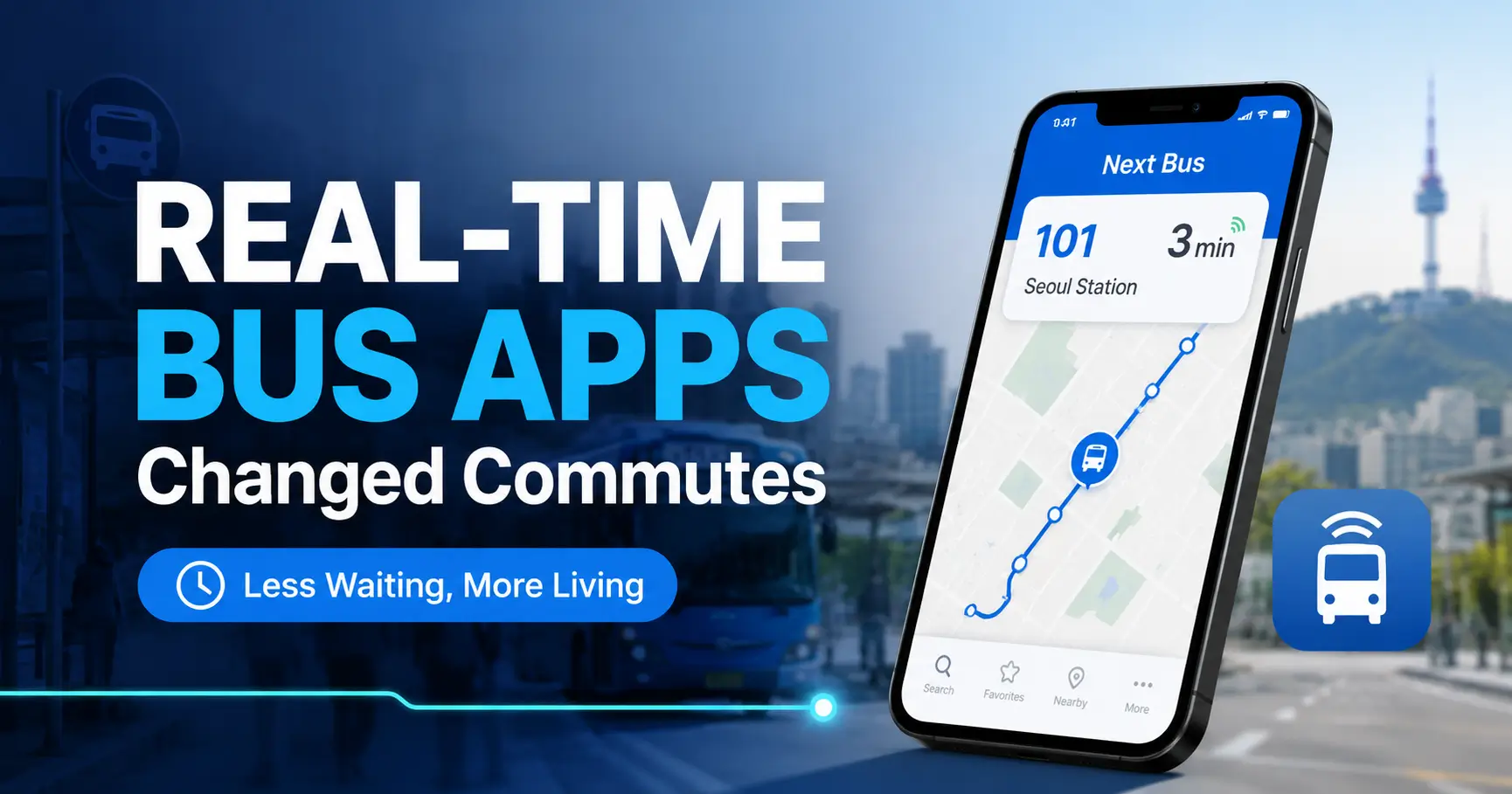Korea bus arrival apps
