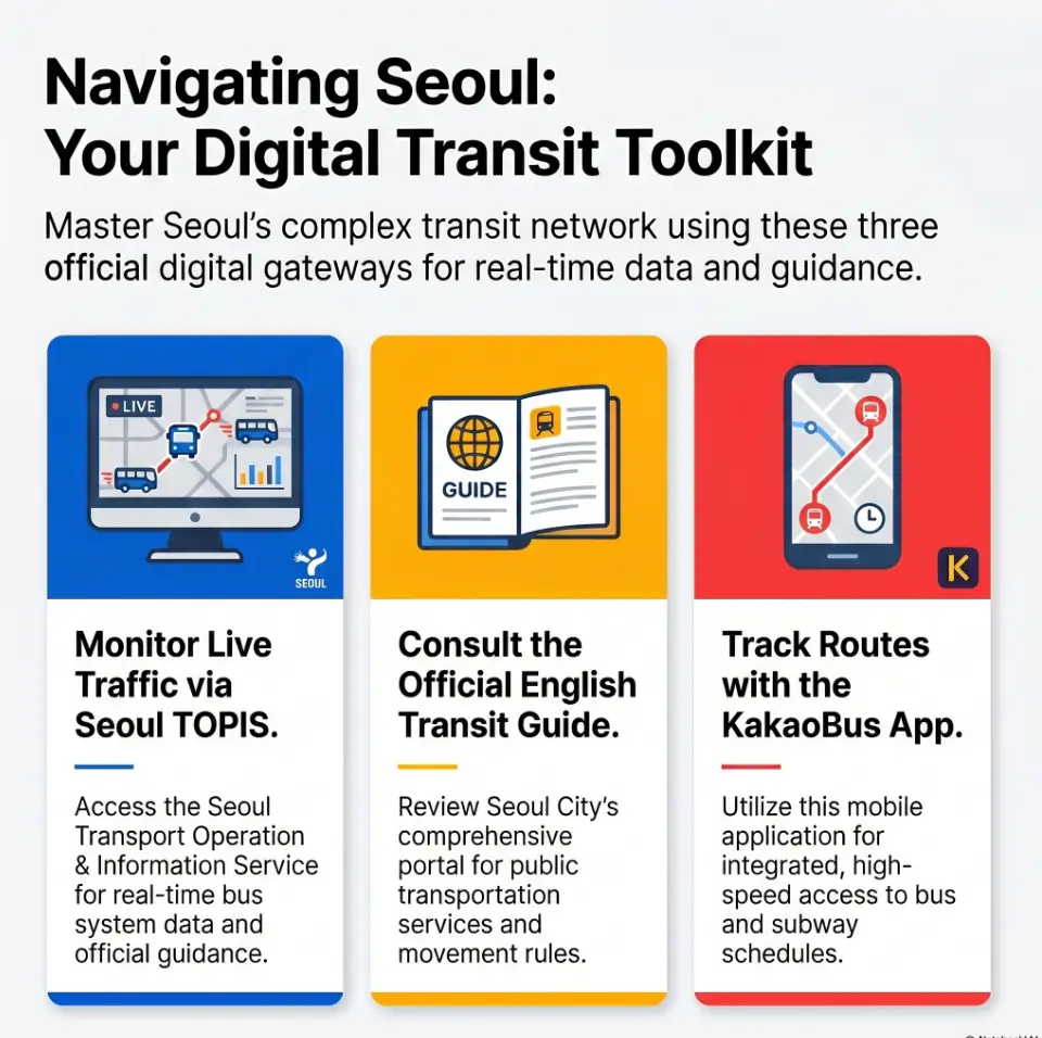 Korea bus arrival apps