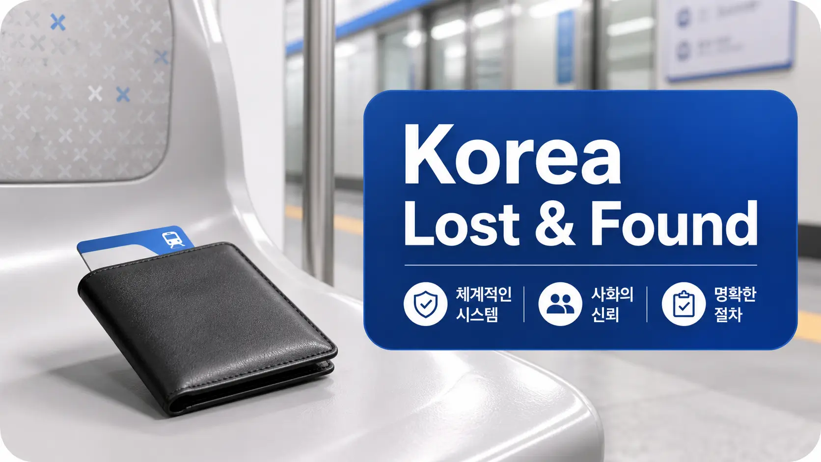 Korea subway lost and found