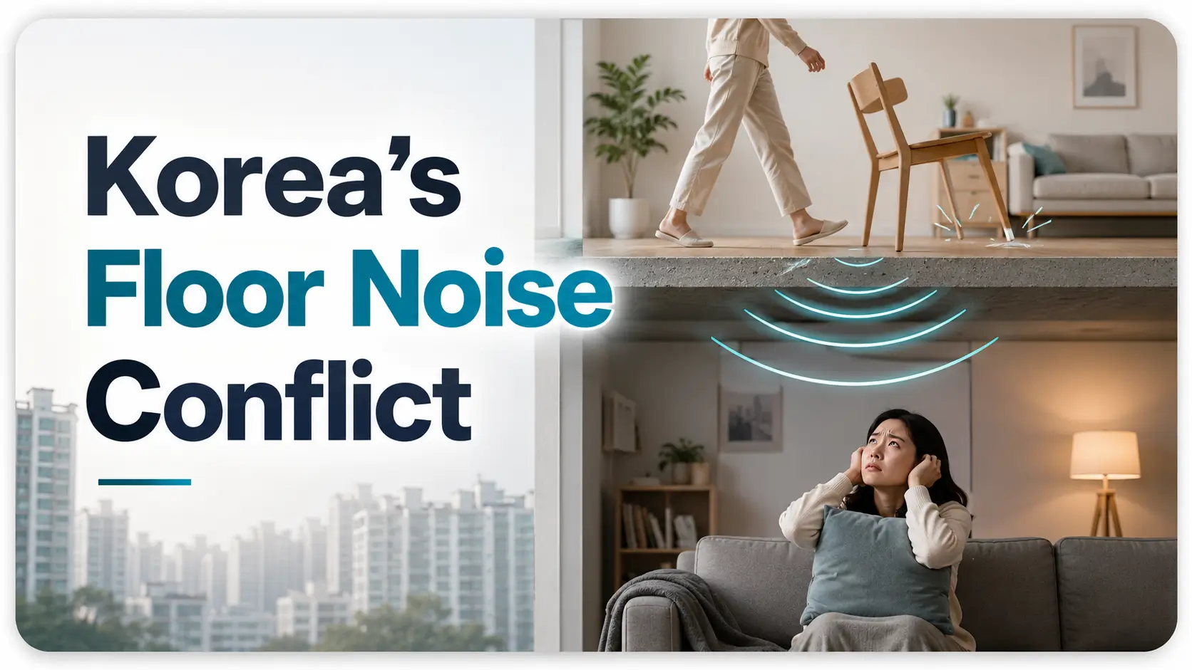 Korean apartment floor noise