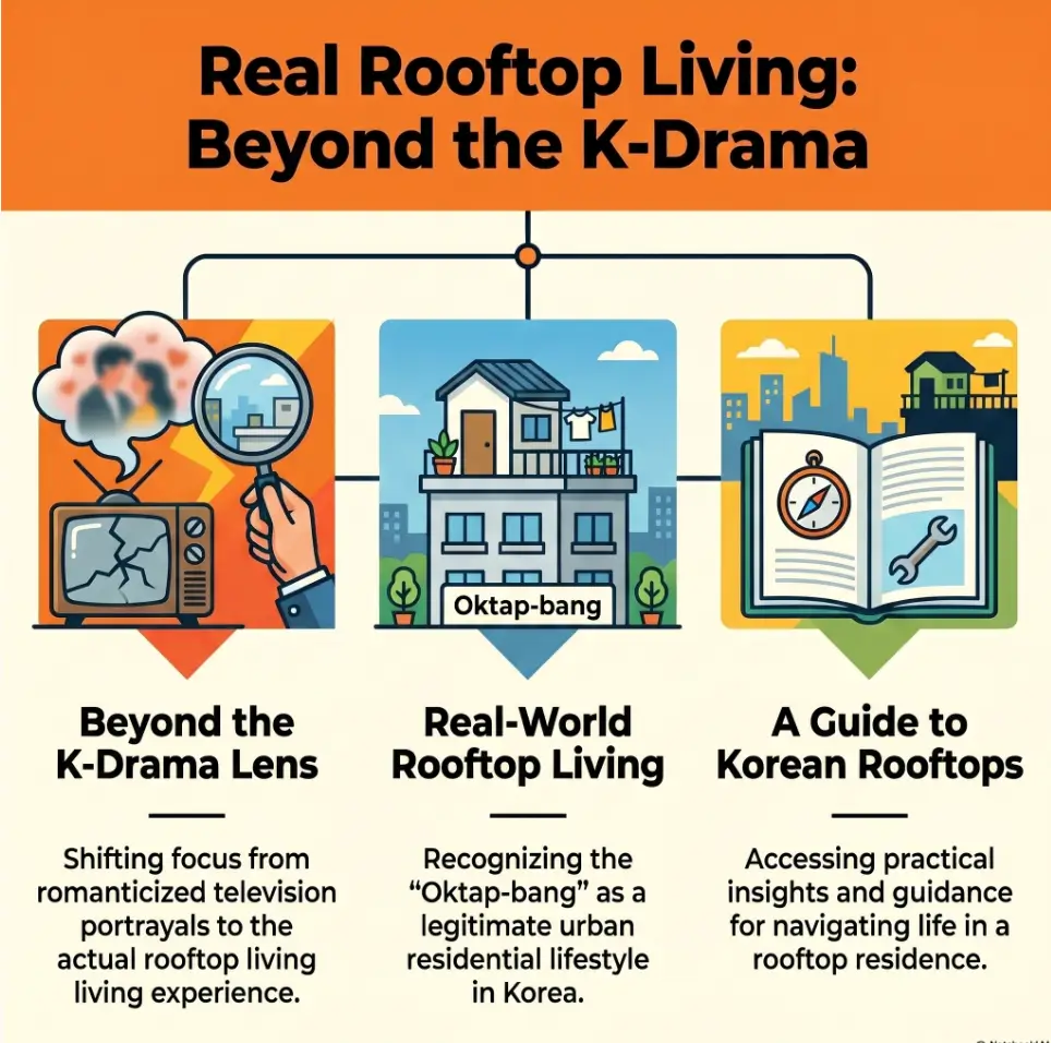 Korean rooftop homes