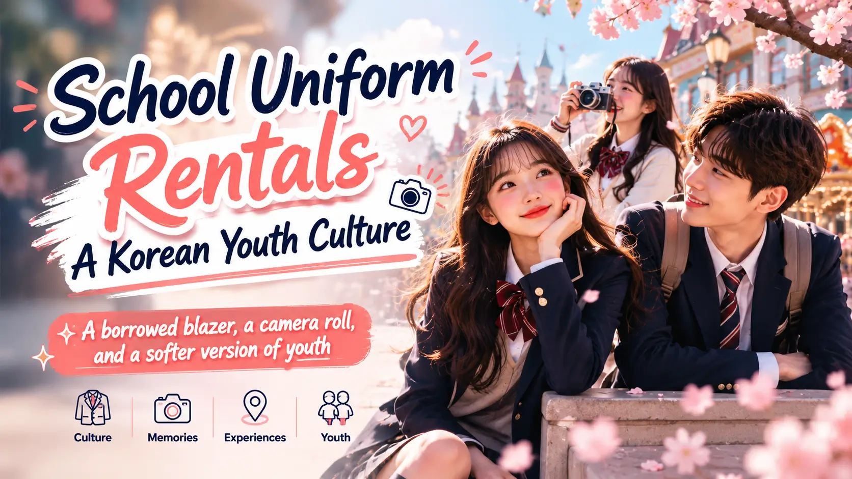 Korean school uniform rental