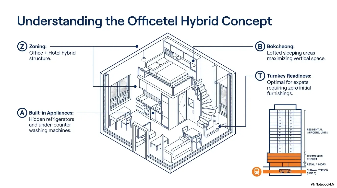 officetel lease Korea