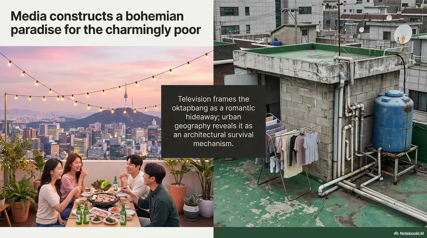 Korean rooftop homes