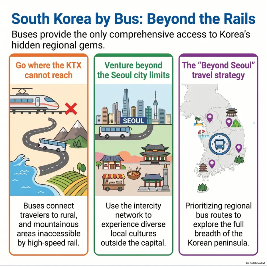Korea intercity bus travel