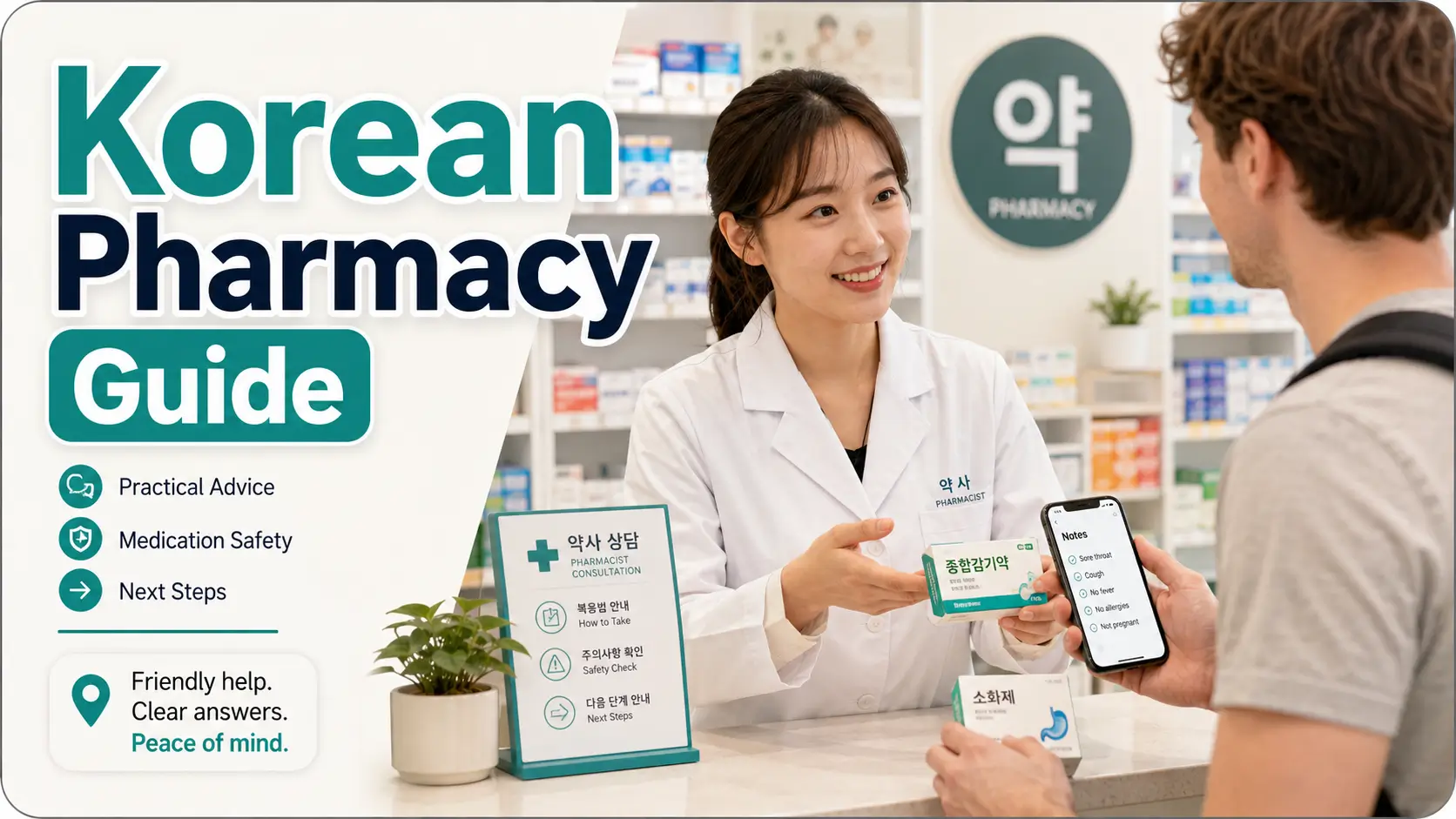 Korean pharmacies for foreigners