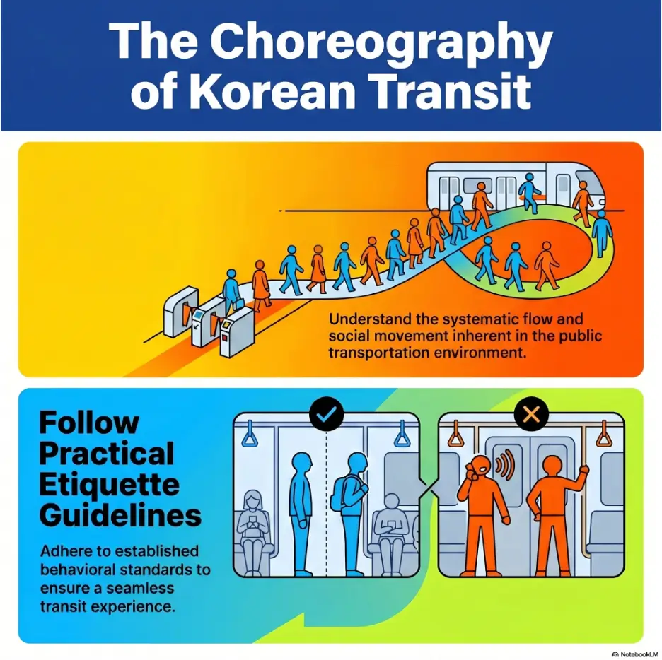 Why People Queue Differently in Korea at Buses, Elevators, and Escalators 3 Korean queue etiquette