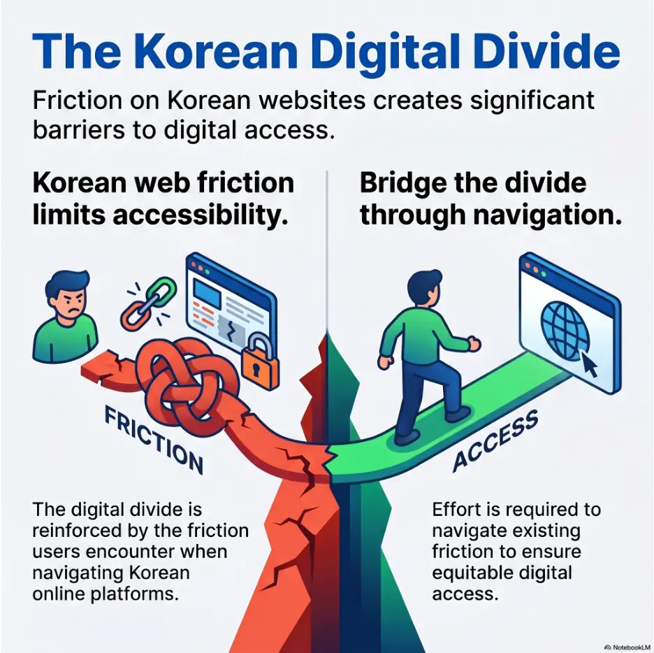Korean websites on foreign devices