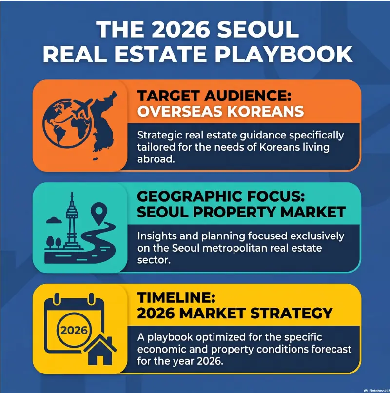 Seoul Real Estate Investment for Overseas Koreans: The Safer 2026 Playbook 3 Seoul real estate investment
