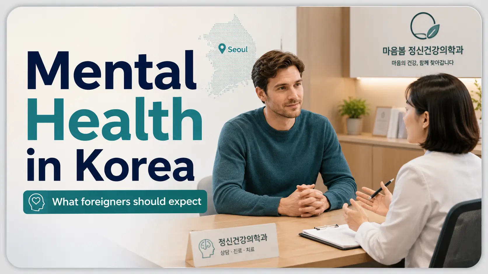 mental health visits in Korea for foreigners