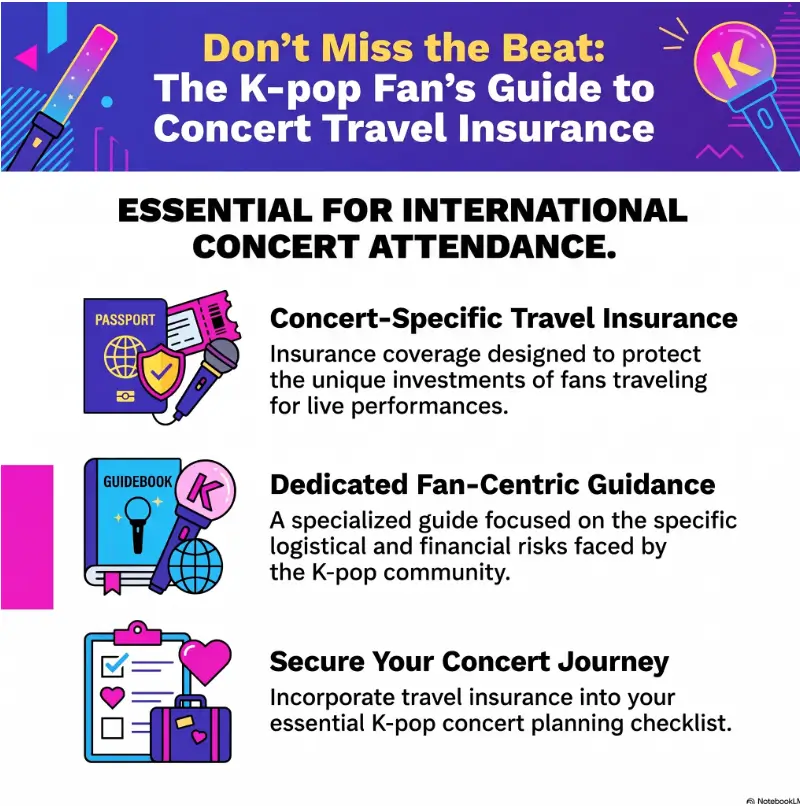 K-pop concert travel insurance