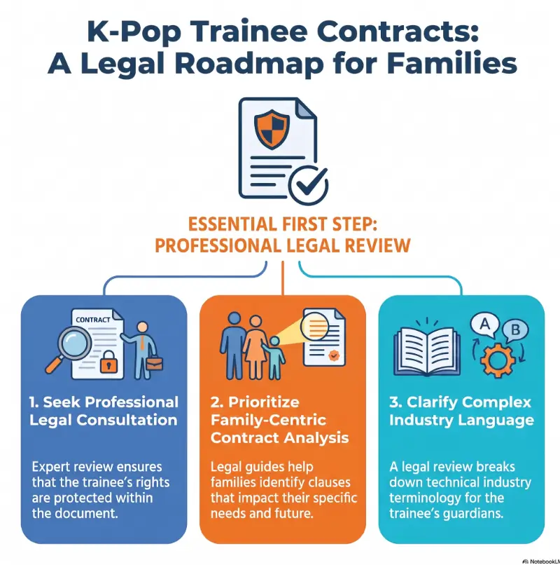 K-pop trainee contract review