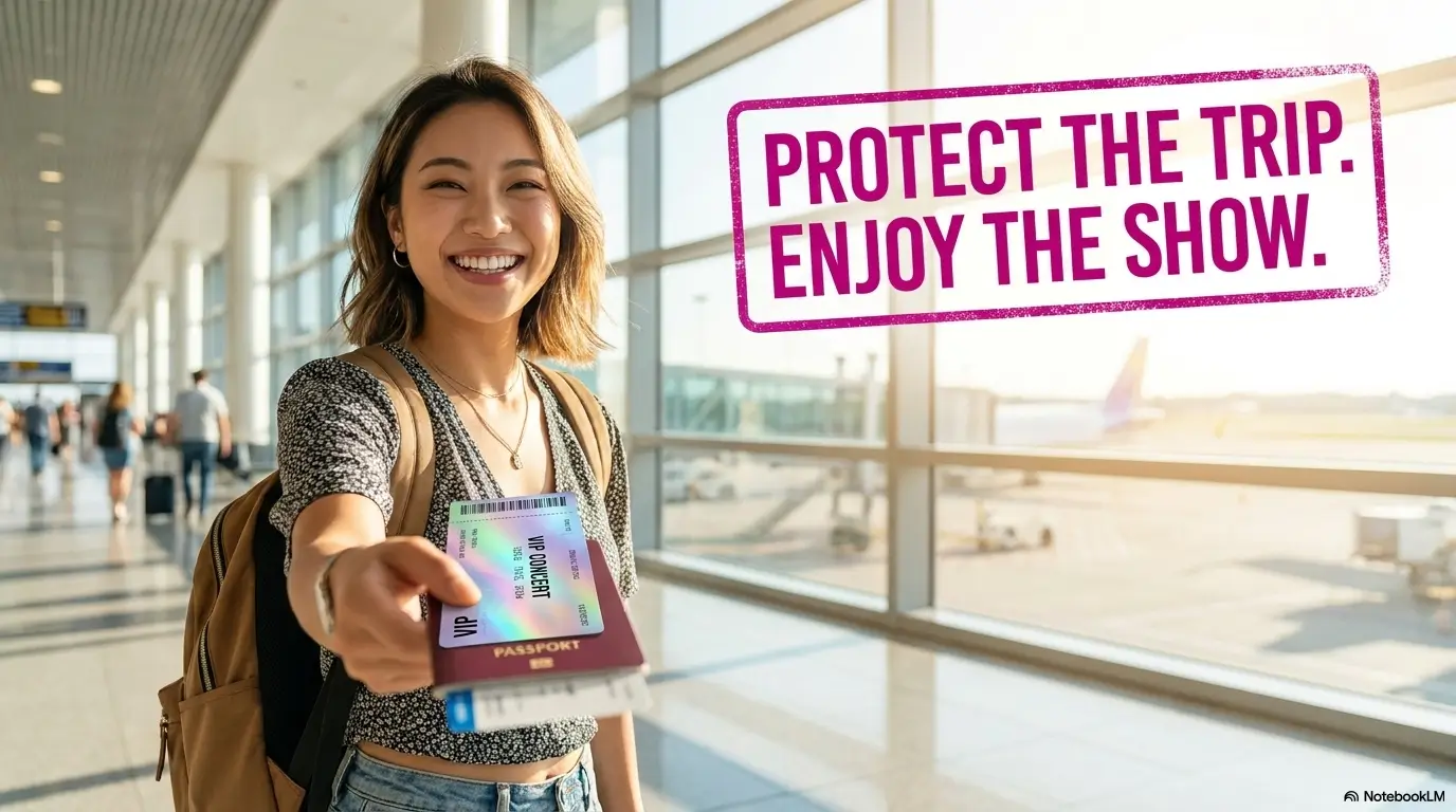 K-pop concert travel insurance