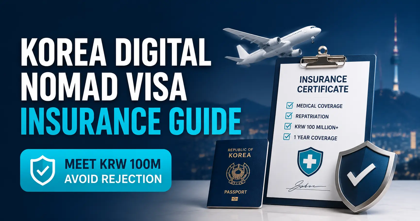 Korea digital nomad visa insurance