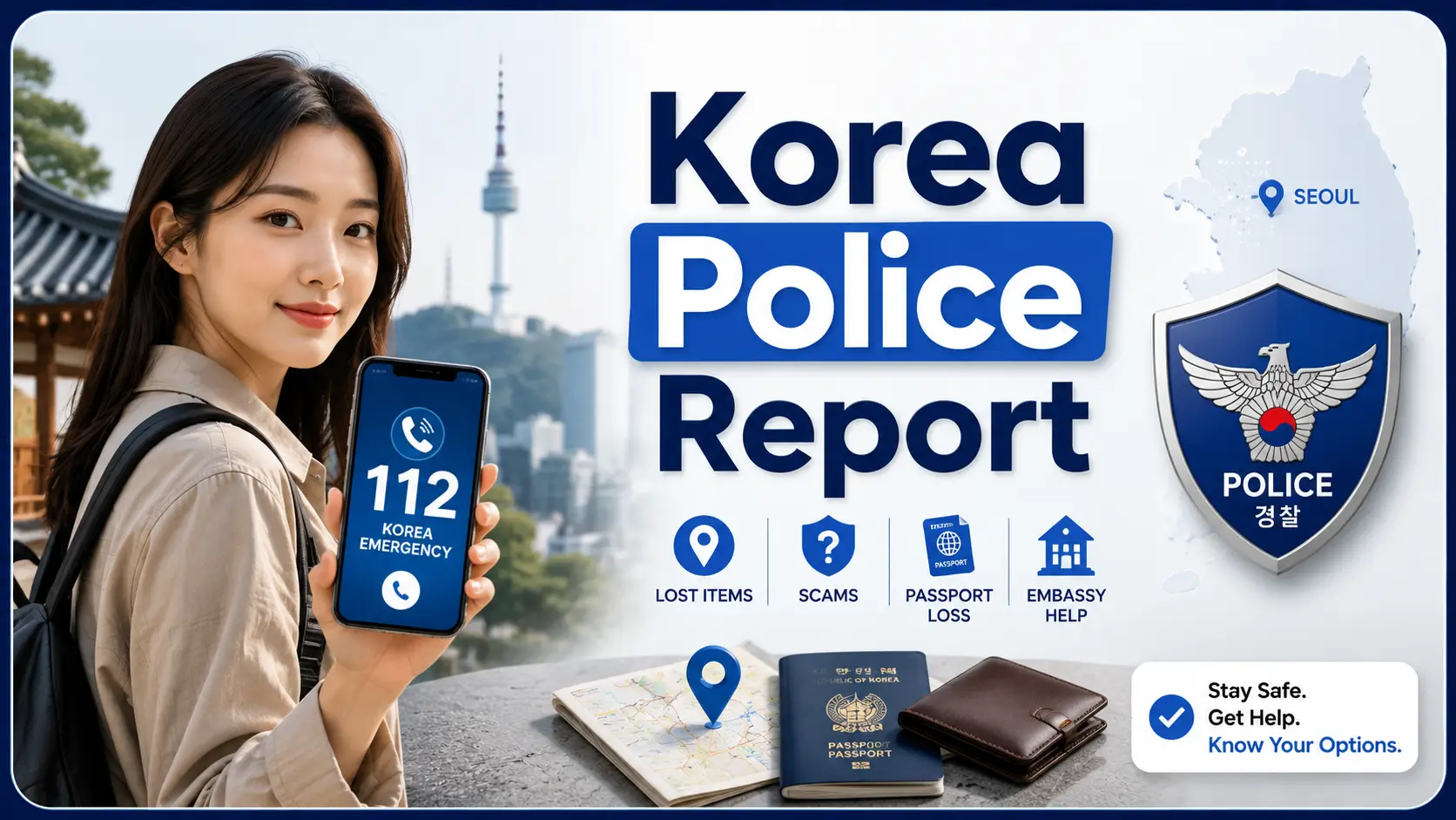 Korea police report guide