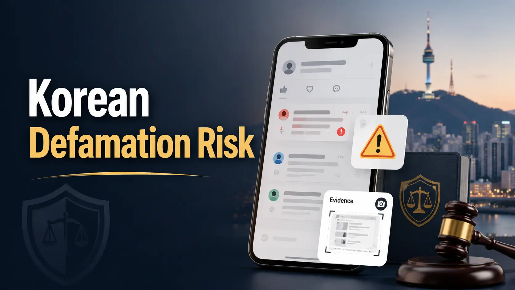 Korean cyber defamation lawsuits