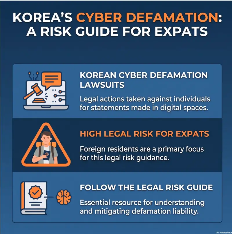 Korean cyber defamation lawsuits