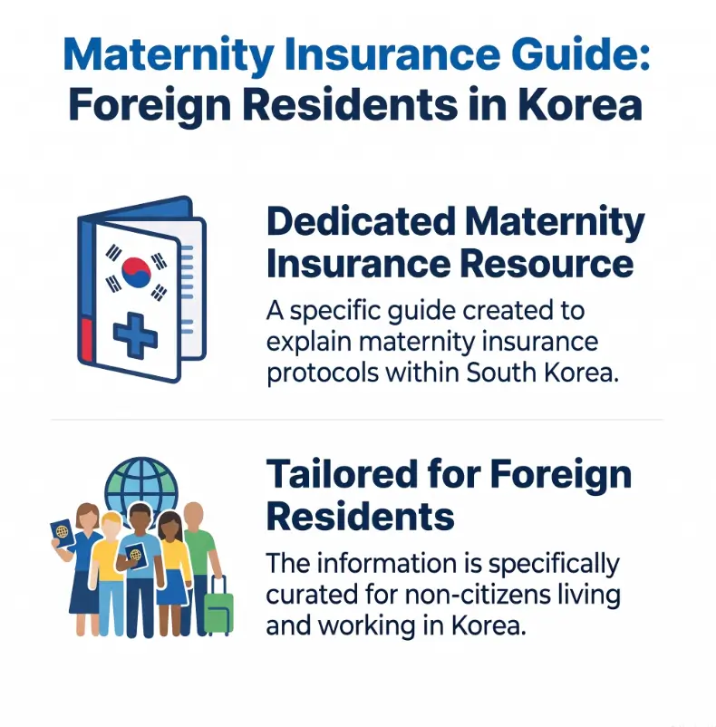 Korean Maternity Insurance for Foreign Residents: What Actually Covers Pregnancy 3 Korean maternity insurance for foreigners