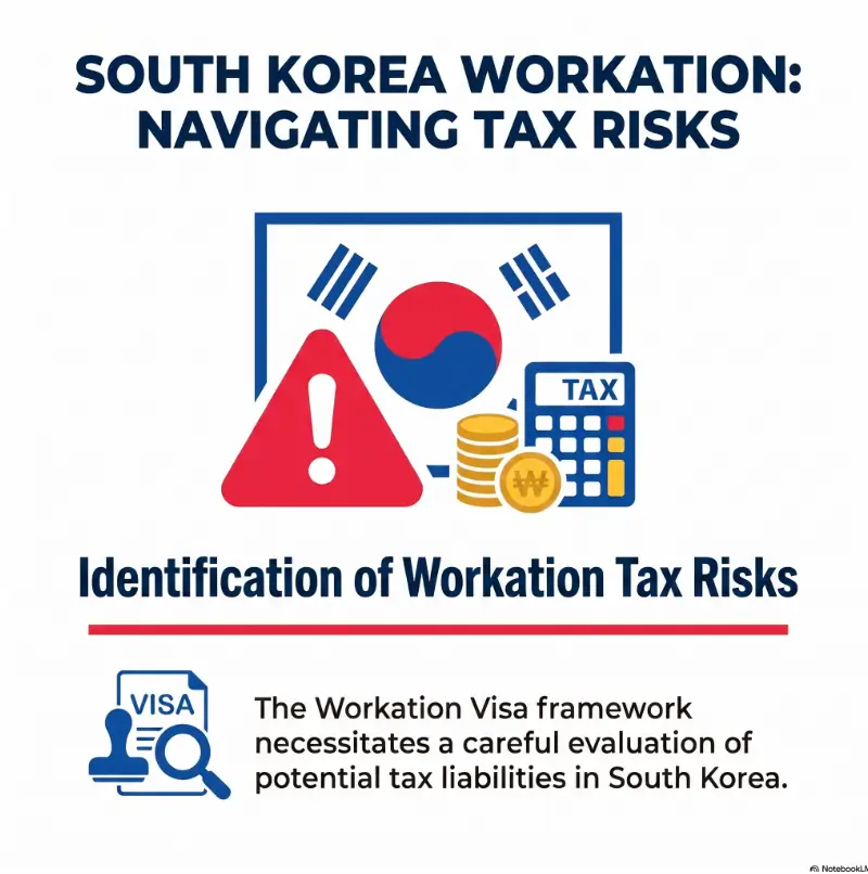 South Korea workation visa tax risks