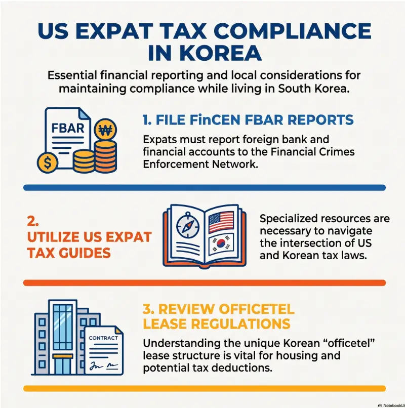 US Expats in Korea Tax Guide: FEIE, FTC, and Korean Tax Residency 3 US expat tax Korea