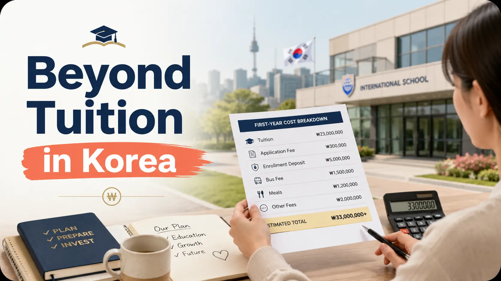 International school tuition in Korea